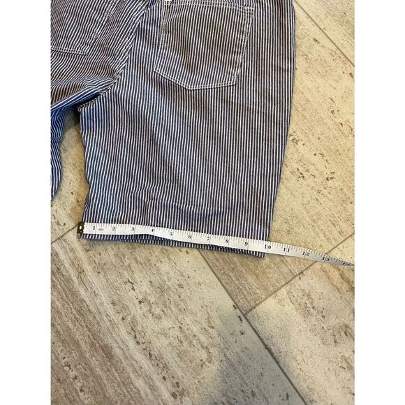 Vintage LEE Riders Engineer Stipe Shorts 12 M - Picture 8 of 10